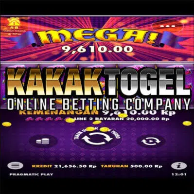 BANDAR TOGEL 4D & TOTO SLOT ONLINE GACOR KAKAKTOGEL